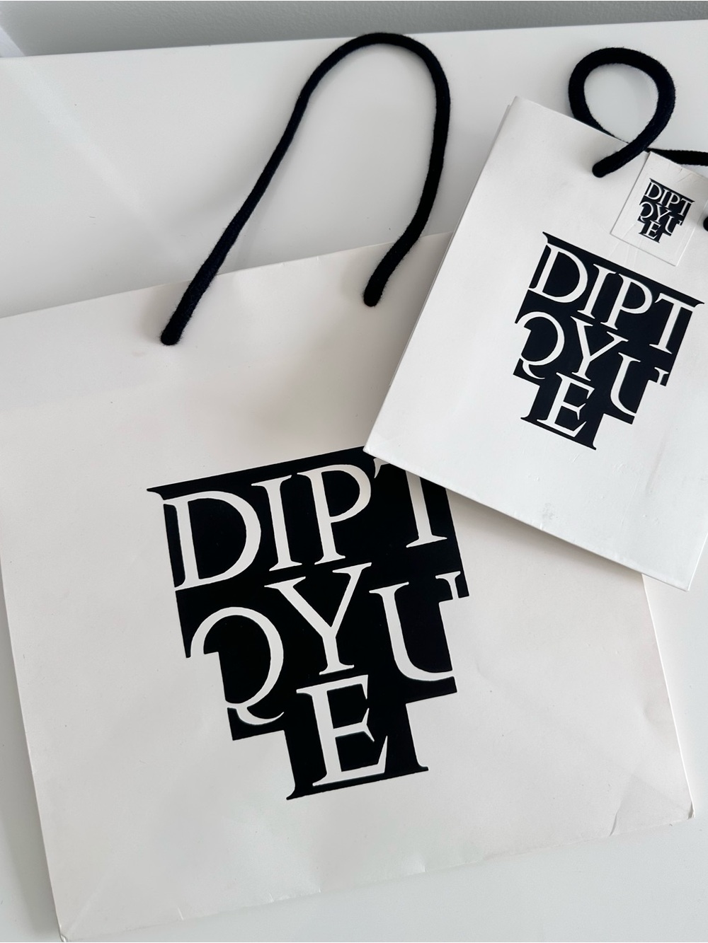 Dyptique shopping bags